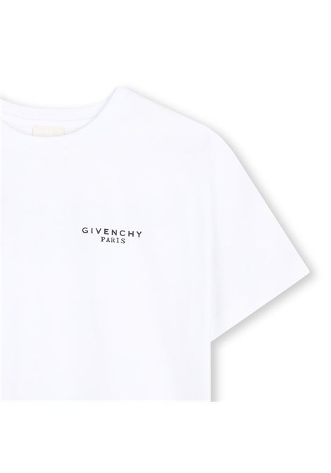 T-shirt con stampa GIVENCHY KIDS | H3128010P